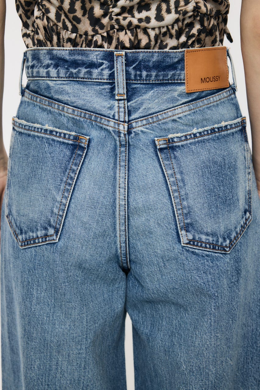 MIDRISE CURVED WIDE ストレート BLU 26inch