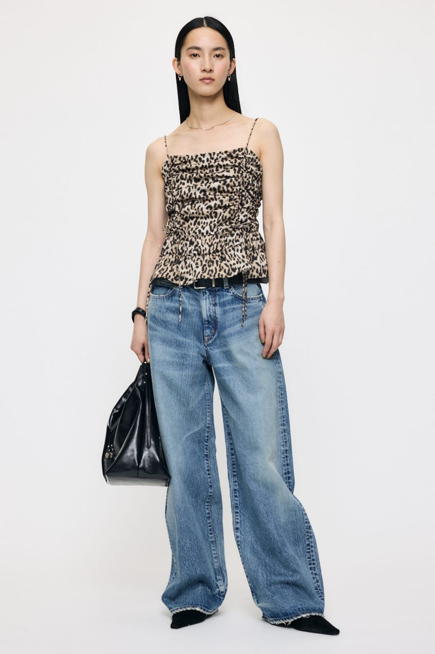 MIDRISE CURVED WIDE ストレート BLU 26inch