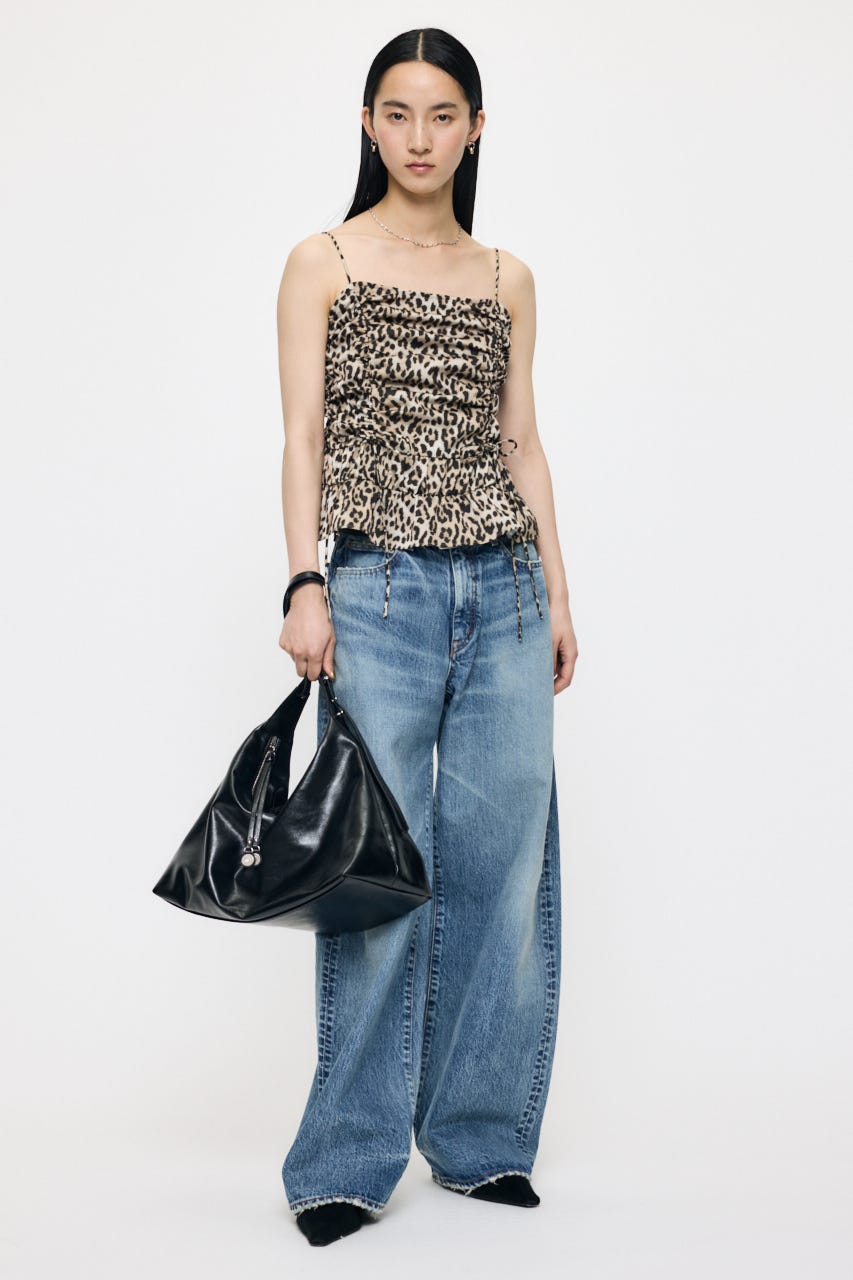 MIDRISE CURVED WIDE ストレート BLU 26inch