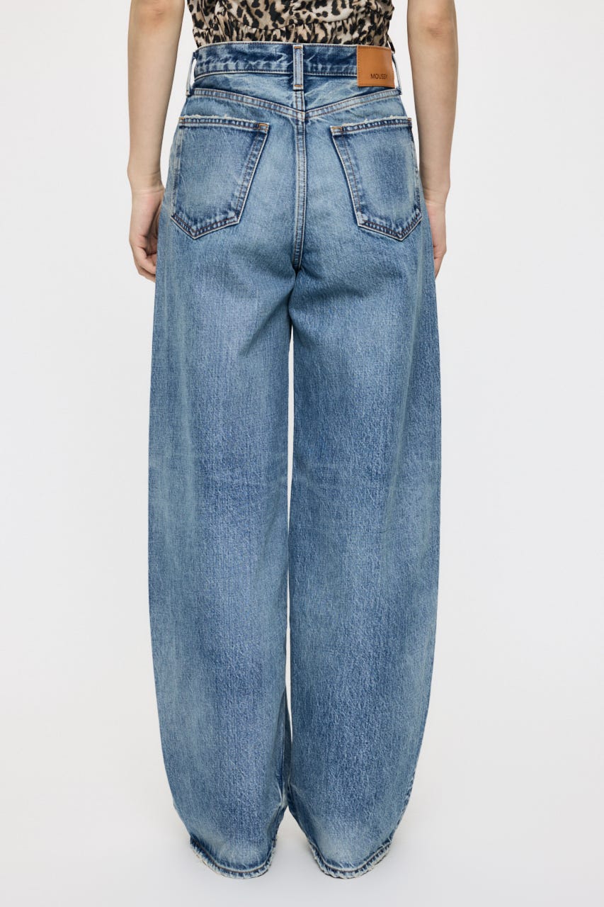 MIDRISE CURVED WIDE ストレート BLU 26inch