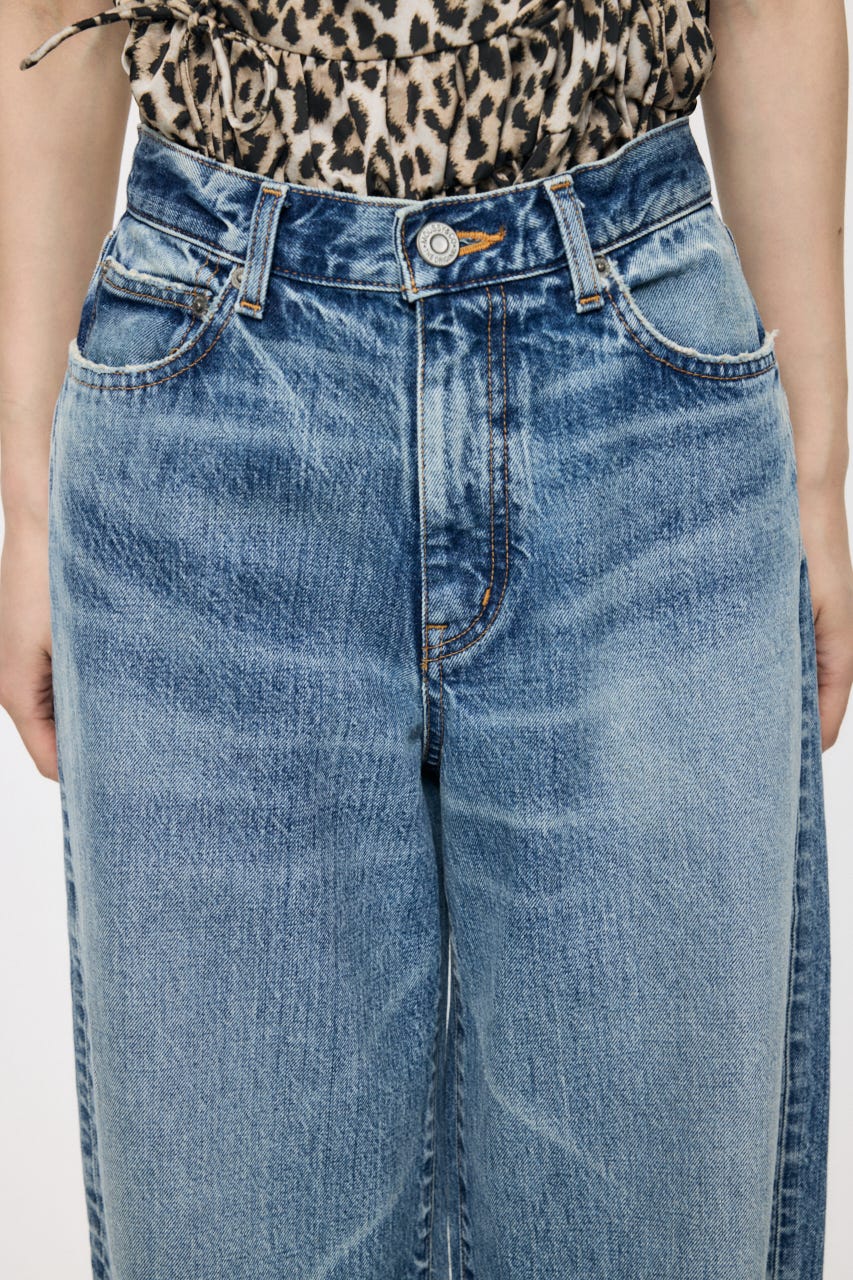 MIDRISE CURVED WIDE ストレート BLU 26inch