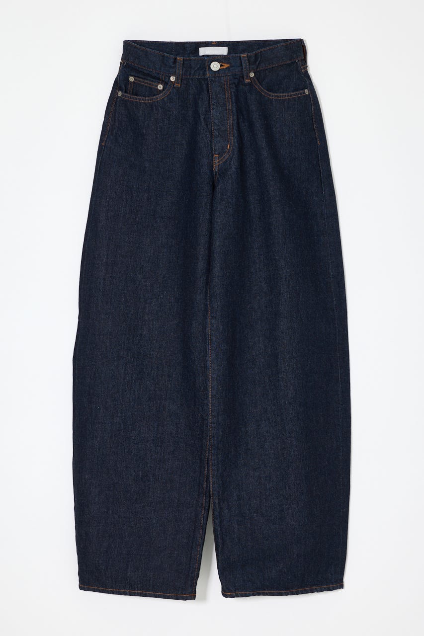 MIDRISE CURVED WIDE ストレート One Wash 23inch