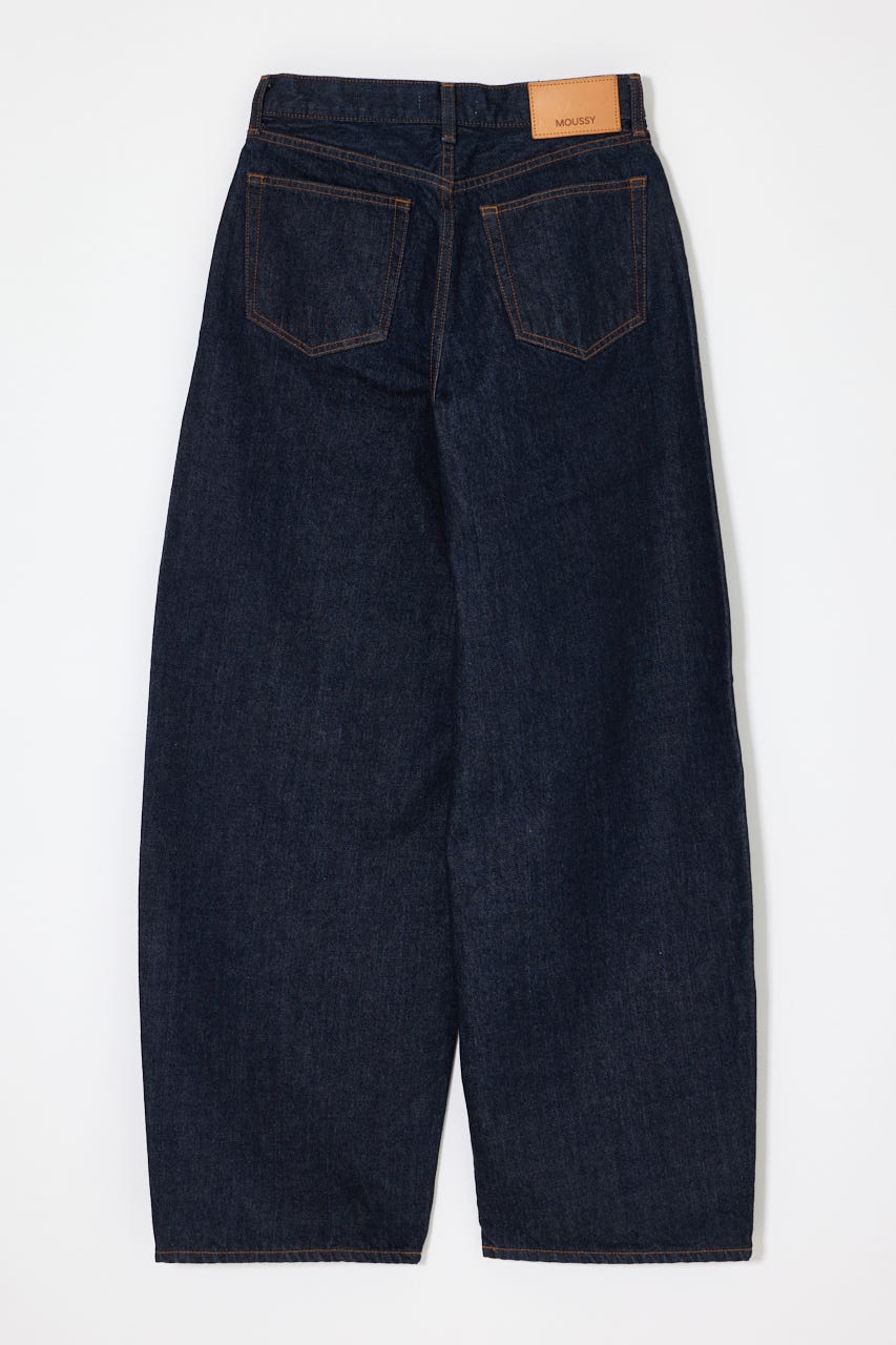 MIDRISE CURVED WIDE ストレート One Wash 23inch