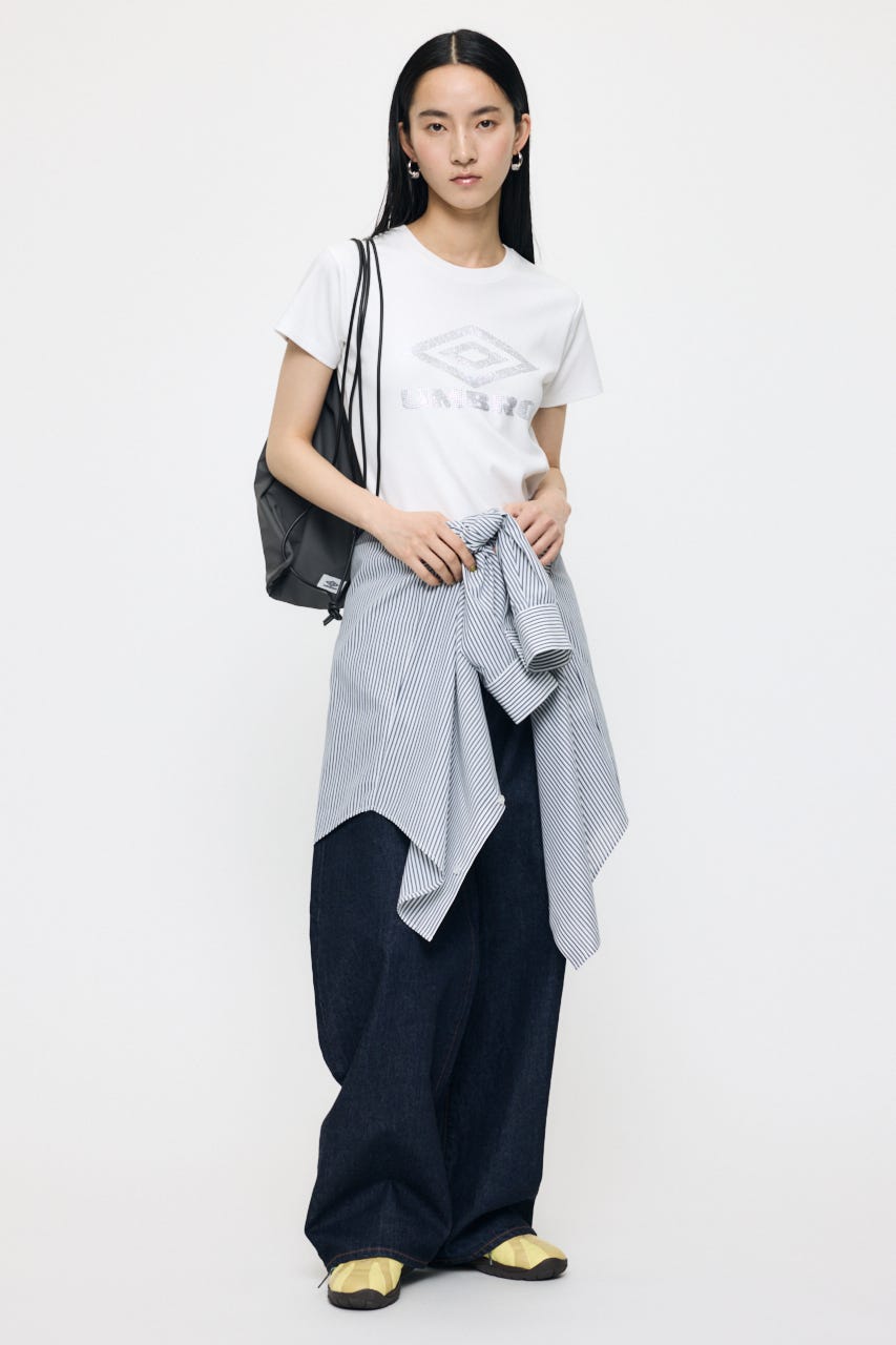 MIDRISE CURVED WIDE ストレート One Wash 23inch