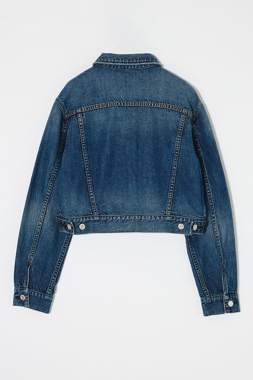 TENCEL(TM) DENIM SHORT ジャケット BLU FREE