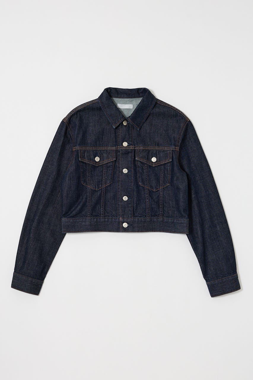 TENCEL(TM) DENIM SHORT ジャケット One Wash FREE