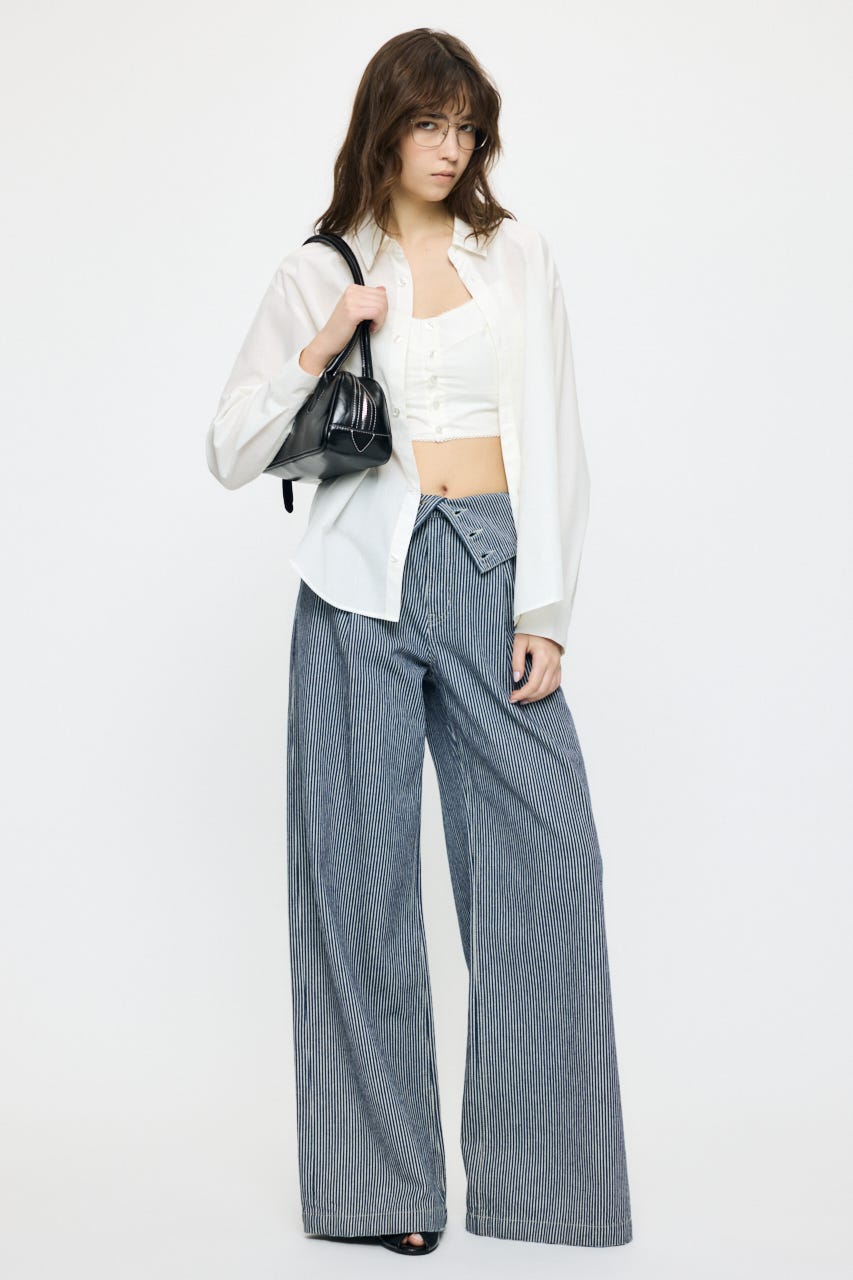 CORSET DESIGN バギー 柄BLU 2