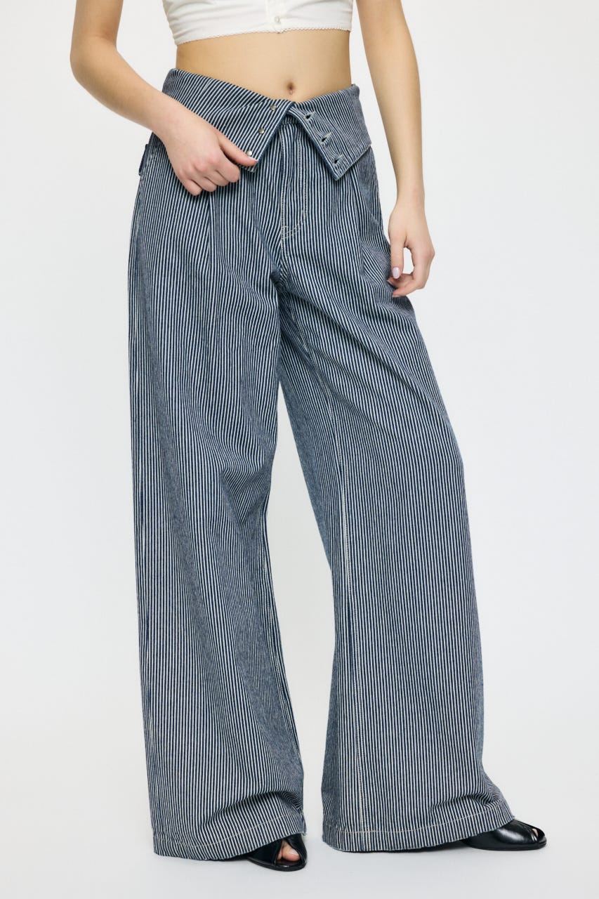 CORSET DESIGN バギー 柄BLU 2