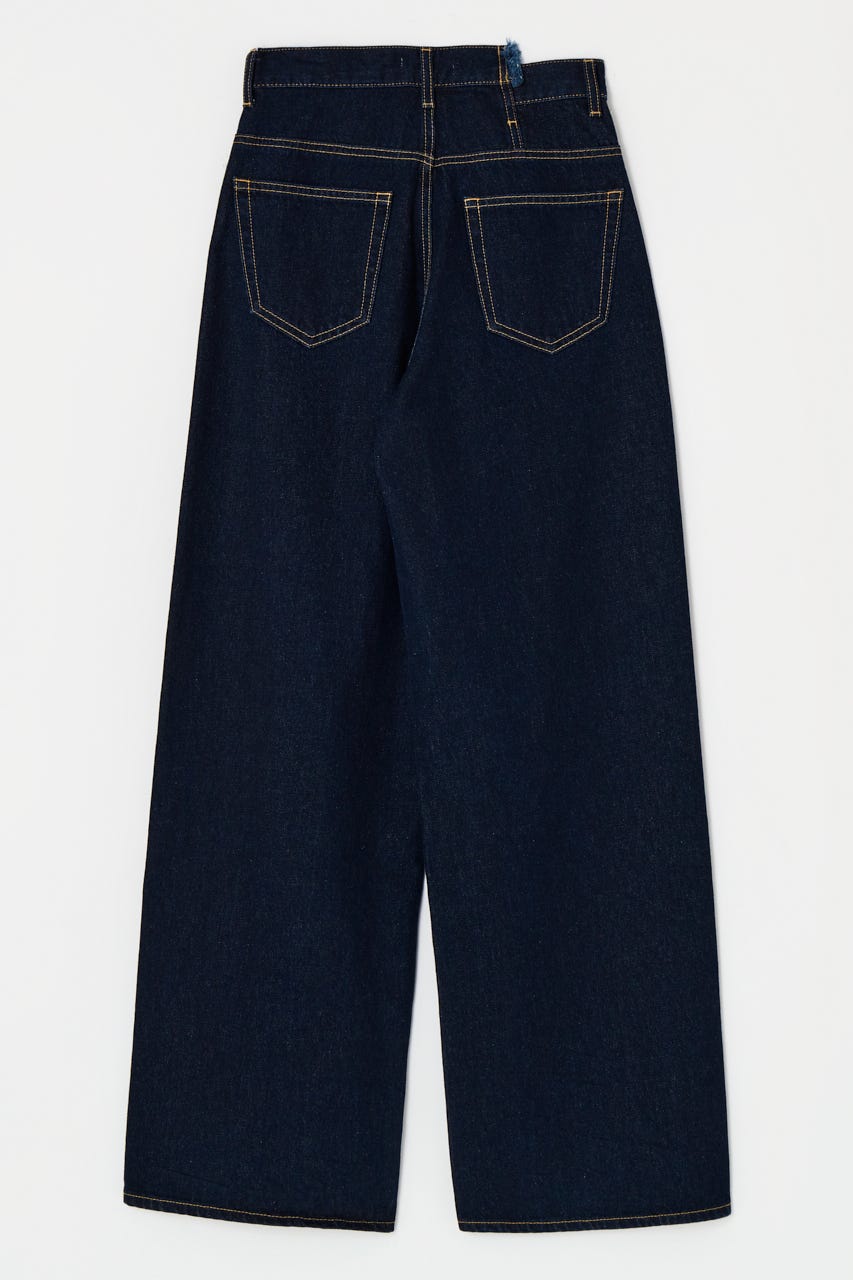 CROSS WAIST WIDE ストレート BLU 1