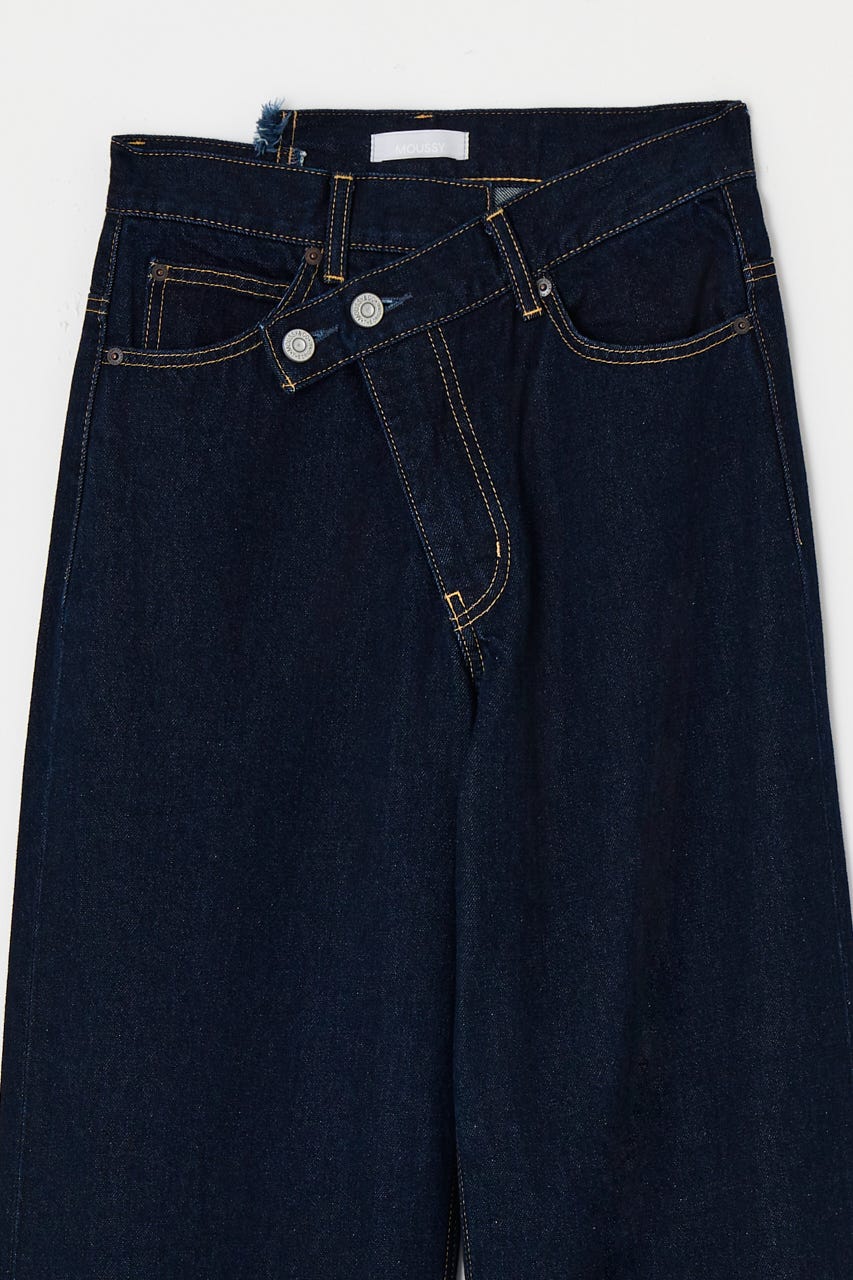 CROSS WAIST WIDE ストレート BLU 1