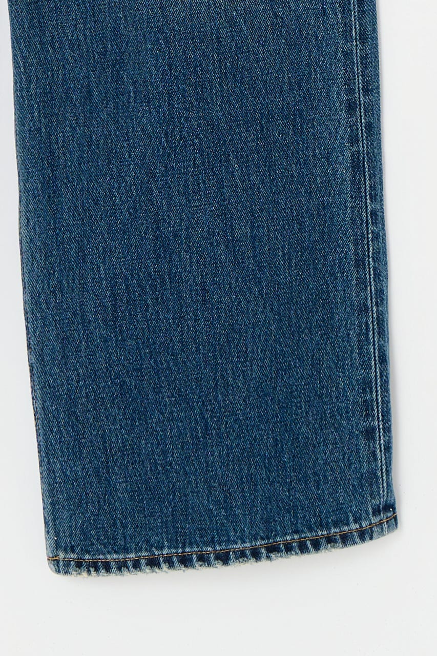 CROSS WAIST WIDE ストレート D/BLU 1