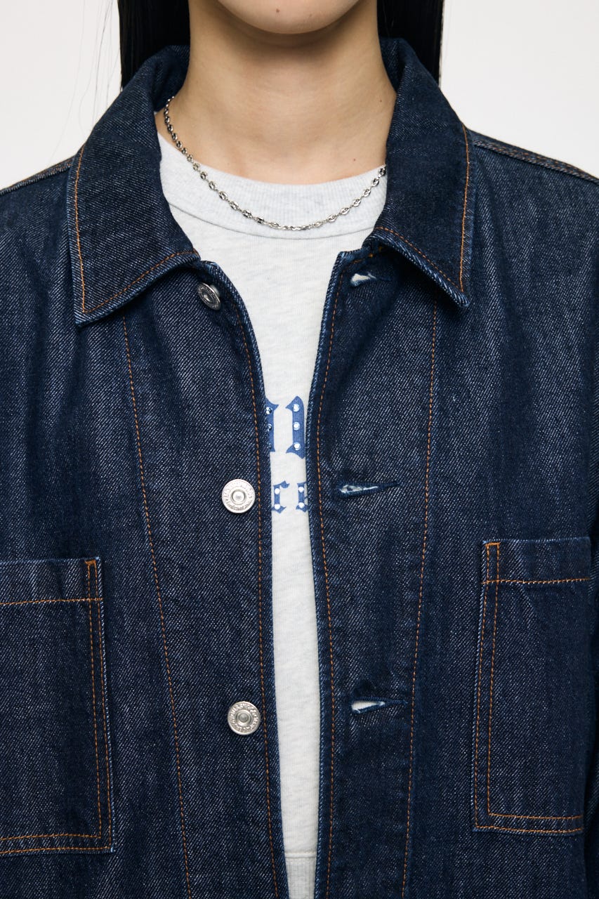 TENCEL(TM) DENIM カバーオール One Wash FREE