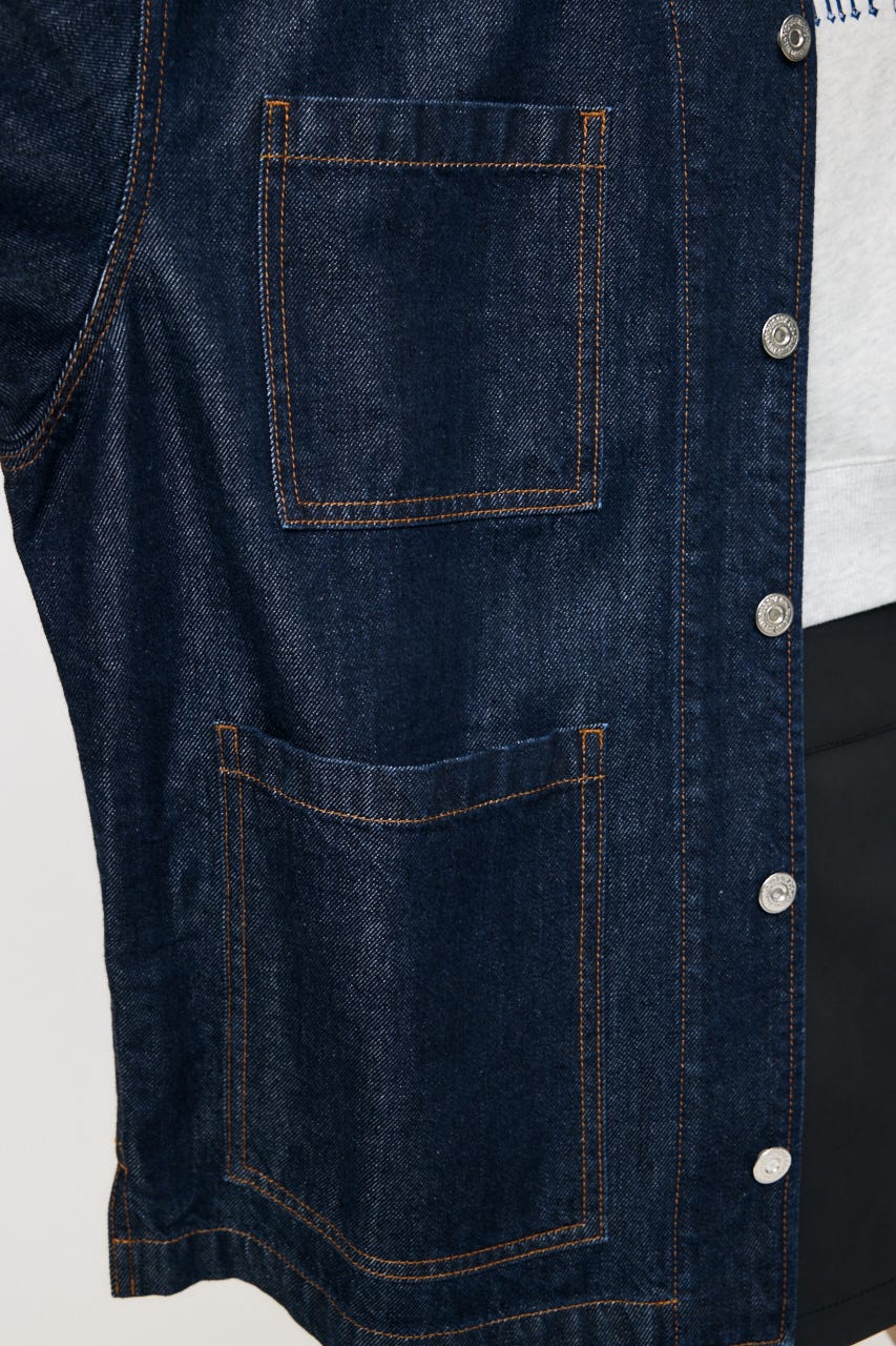 TENCEL(TM) DENIM カバーオール One Wash FREE