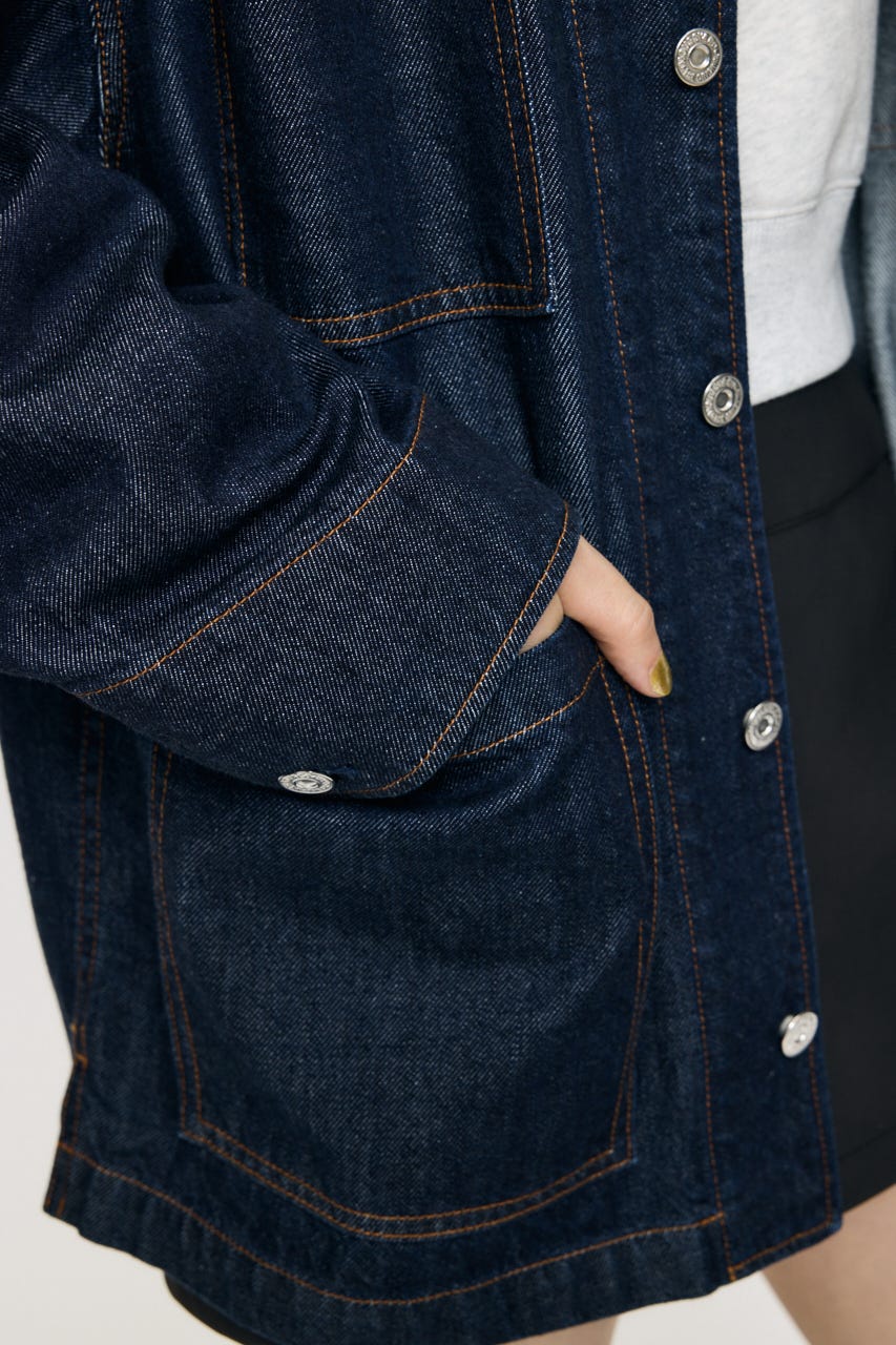 TENCEL(TM) DENIM カバーオール One Wash FREE