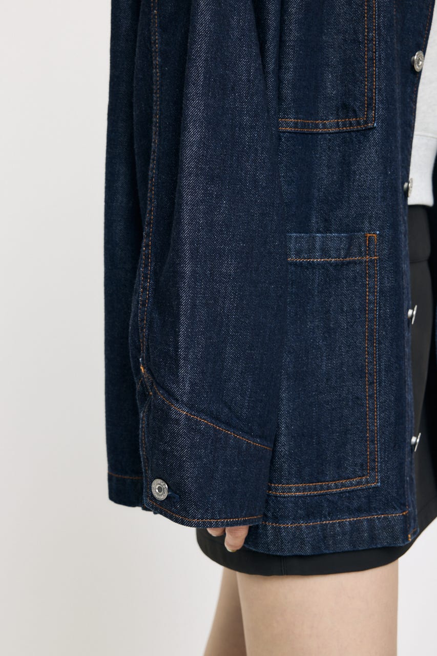TENCEL(TM) DENIM カバーオール One Wash FREE