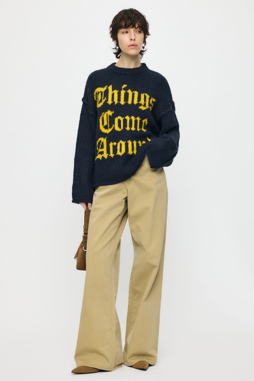 【SS先行アイテム】CROSS CHINO WIDE STRAIGHT BEG 1