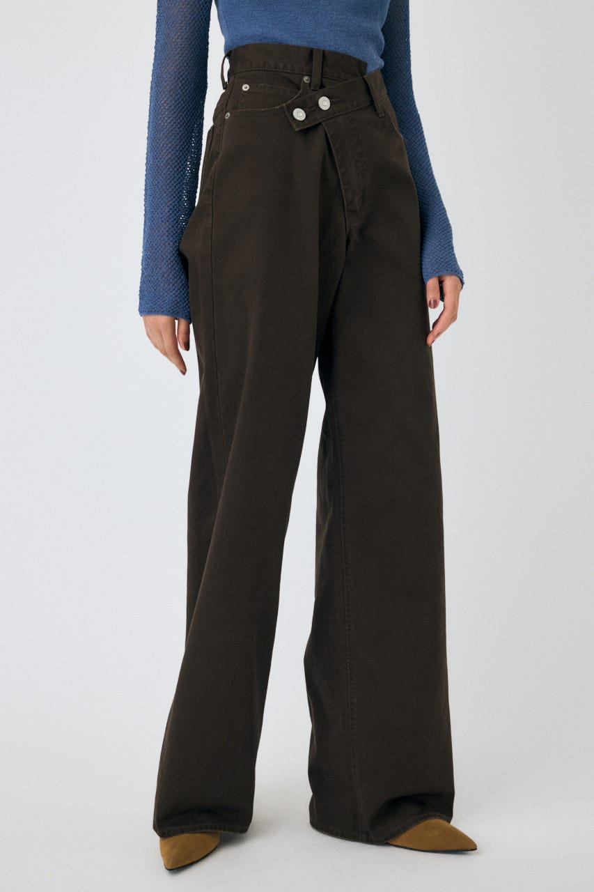 MOUSSY | CROSS CHINO WIDE STRAIGHT (ワイド ) |SHEL'TTER WEBSTORE