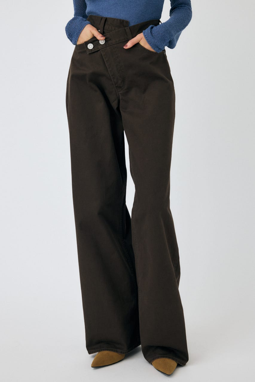 moussy CROSS CHINO WIDE STRAIGHT サイズ1 MOUSSY | CROSS CHINO WIDE STRAIGHT (ワイド ) |SHEL'TTER WEBSTORE