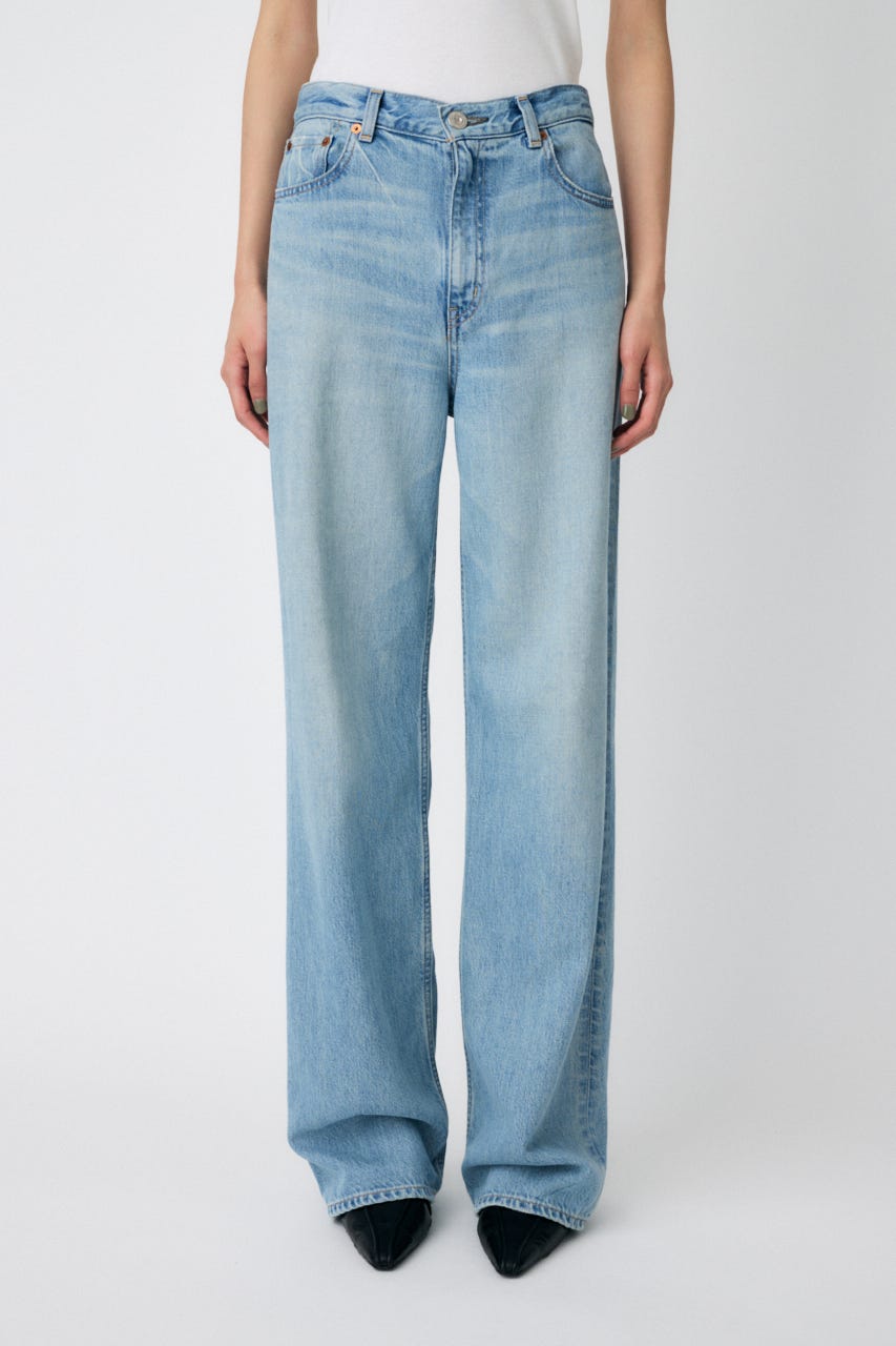 TENCEL(TM) DENIM ストレート L/BLU 25inch
