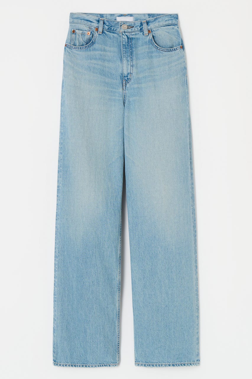 TENCEL(TM) DENIM ストレート L/BLU 25inch
