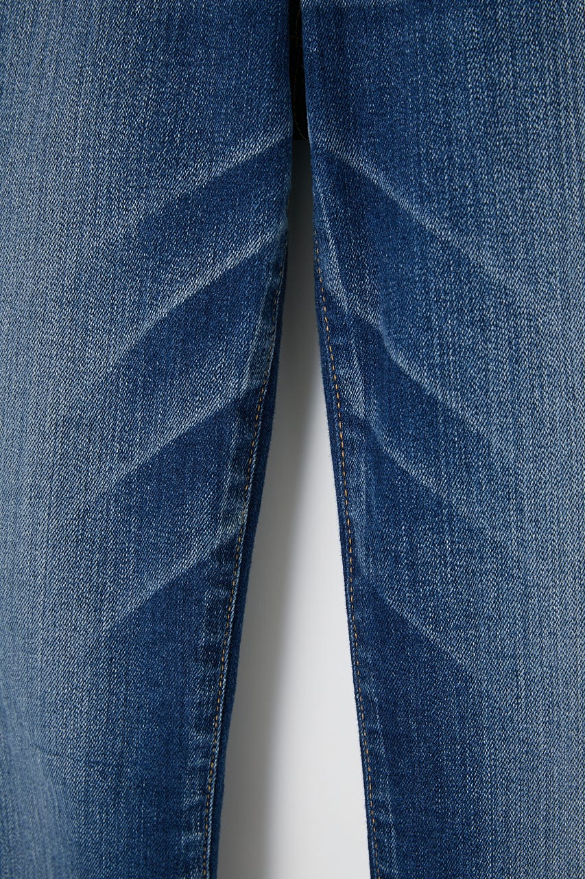 WF Rebirth embroidery スキニー BLU 24inch