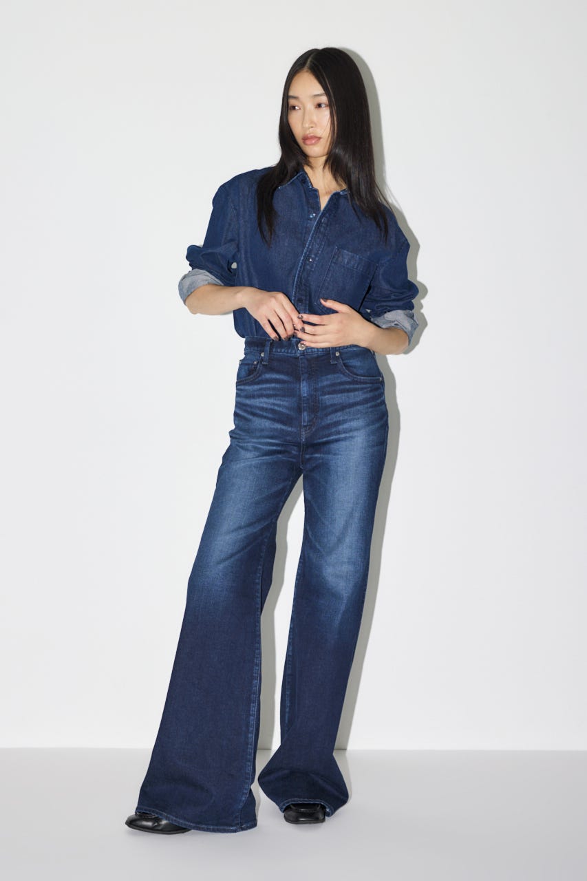 ADVANCED LONG LEG フレア D/BLU 25inch