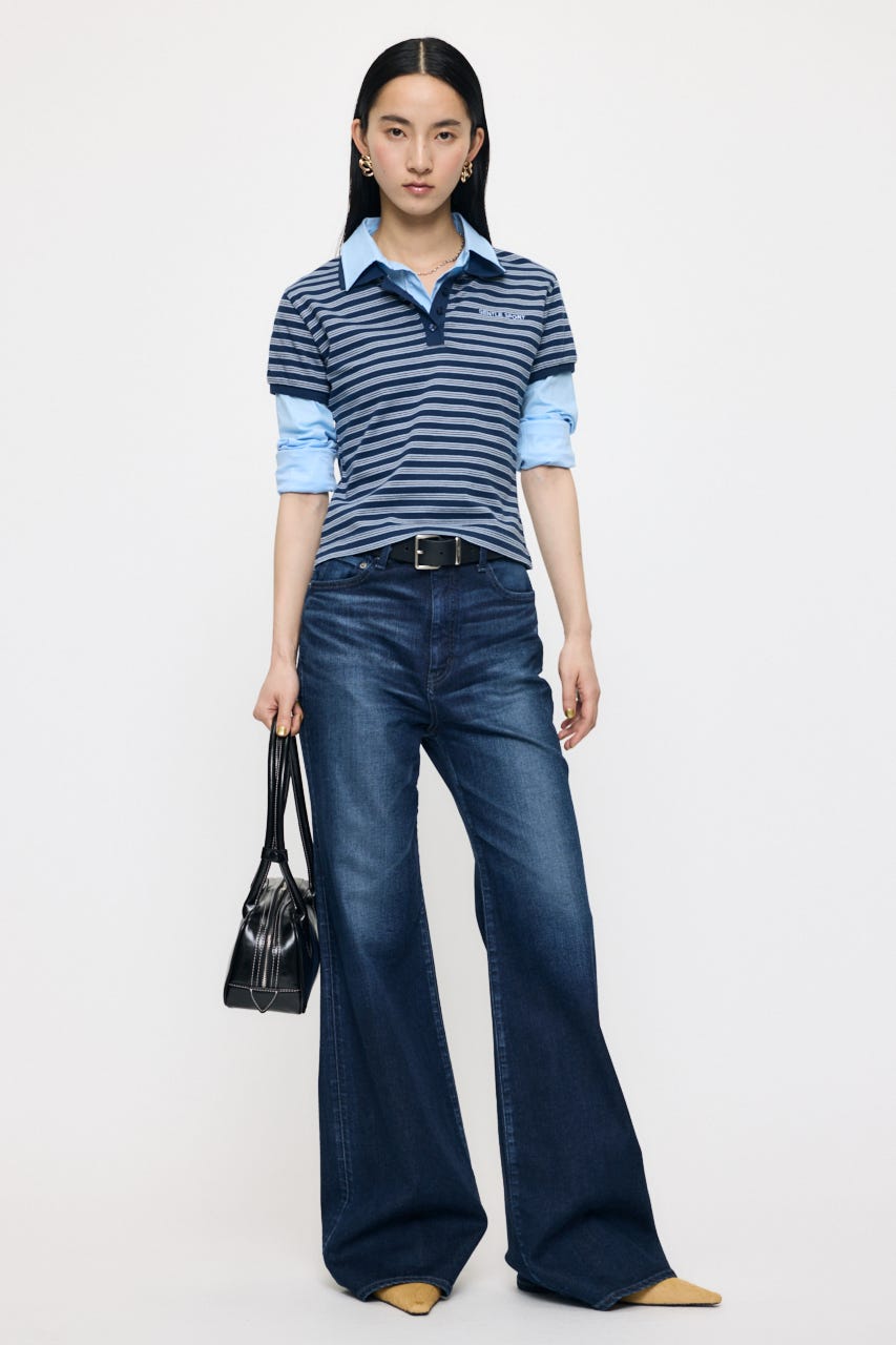 ADVANCED LONG LEG フレア D/BLU 25inch