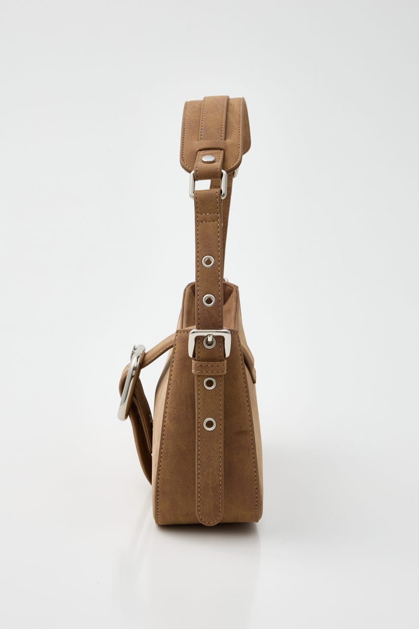 BELTED HAND バッグ BRN FREE