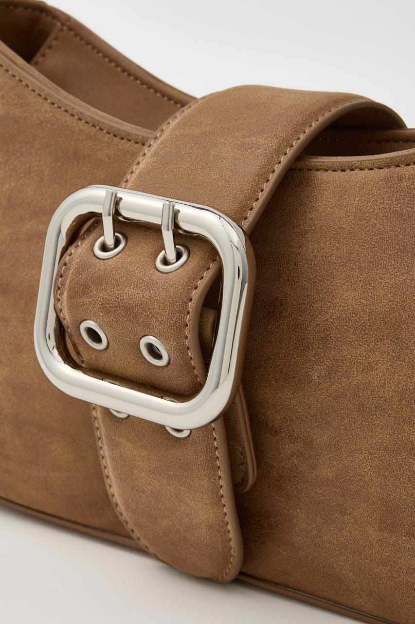 BELTED HAND バッグ BRN FREE