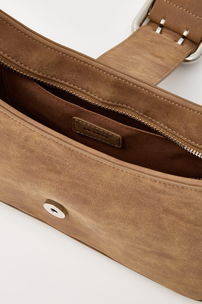 BELTED HAND バッグ BRN FREE