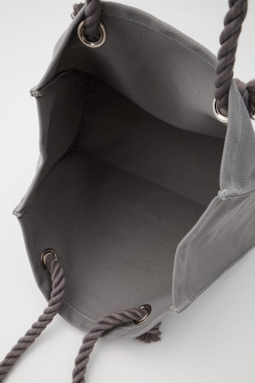 【新生活/大容量】MOUSSY SOUVENIR キャンバスバッグ GRY FREE