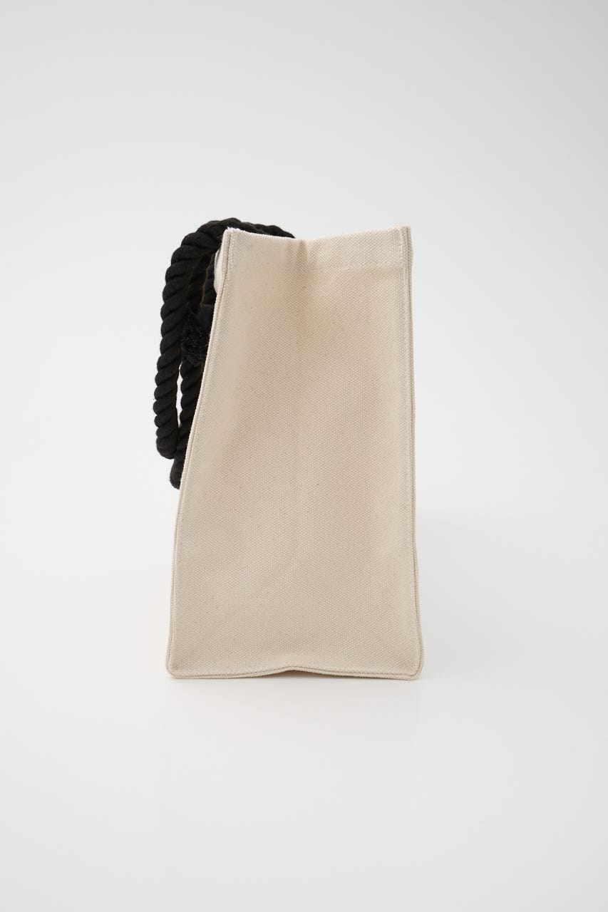 【新生活/大容量】MOUSSY SOUVENIR キャンバスバッグ WHT FREE