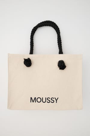 【新生活/大容量】MOUSSY SOUVENIR キャンバスバッグ
