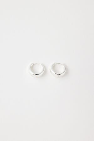 SLV925 PLATING CIRCLE イヤリング