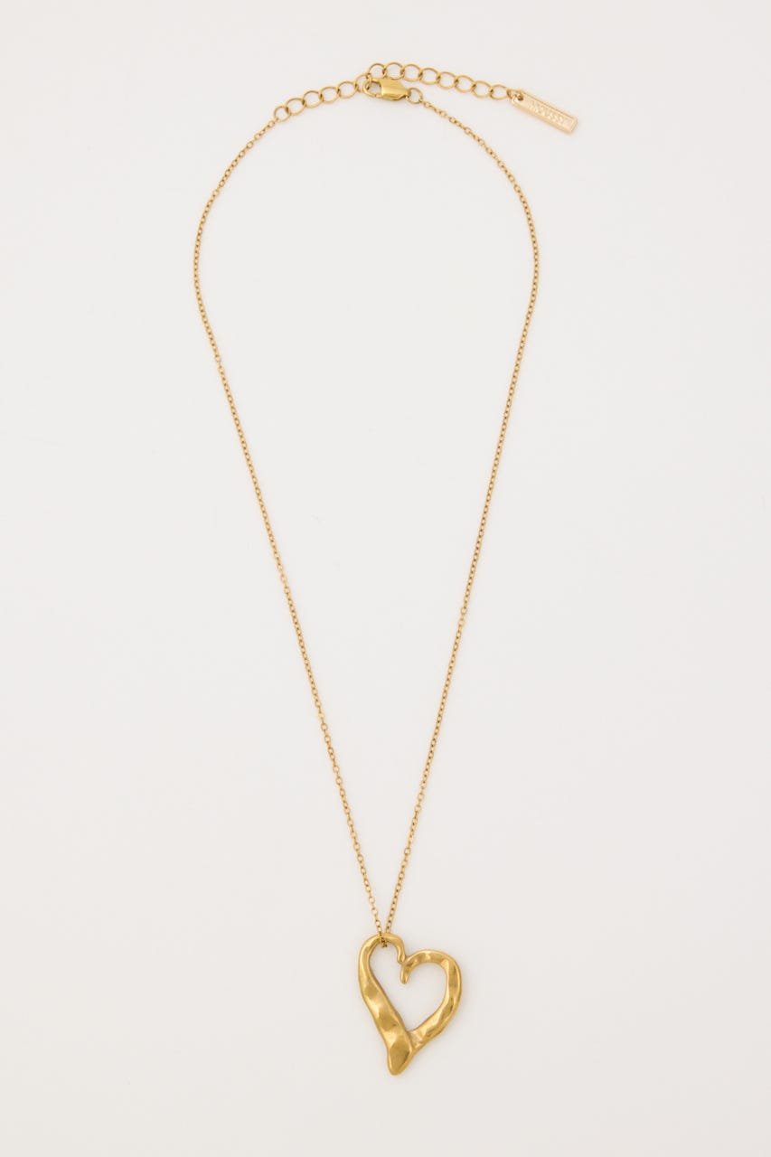HEART MOTIF ネックレス GLD FREE