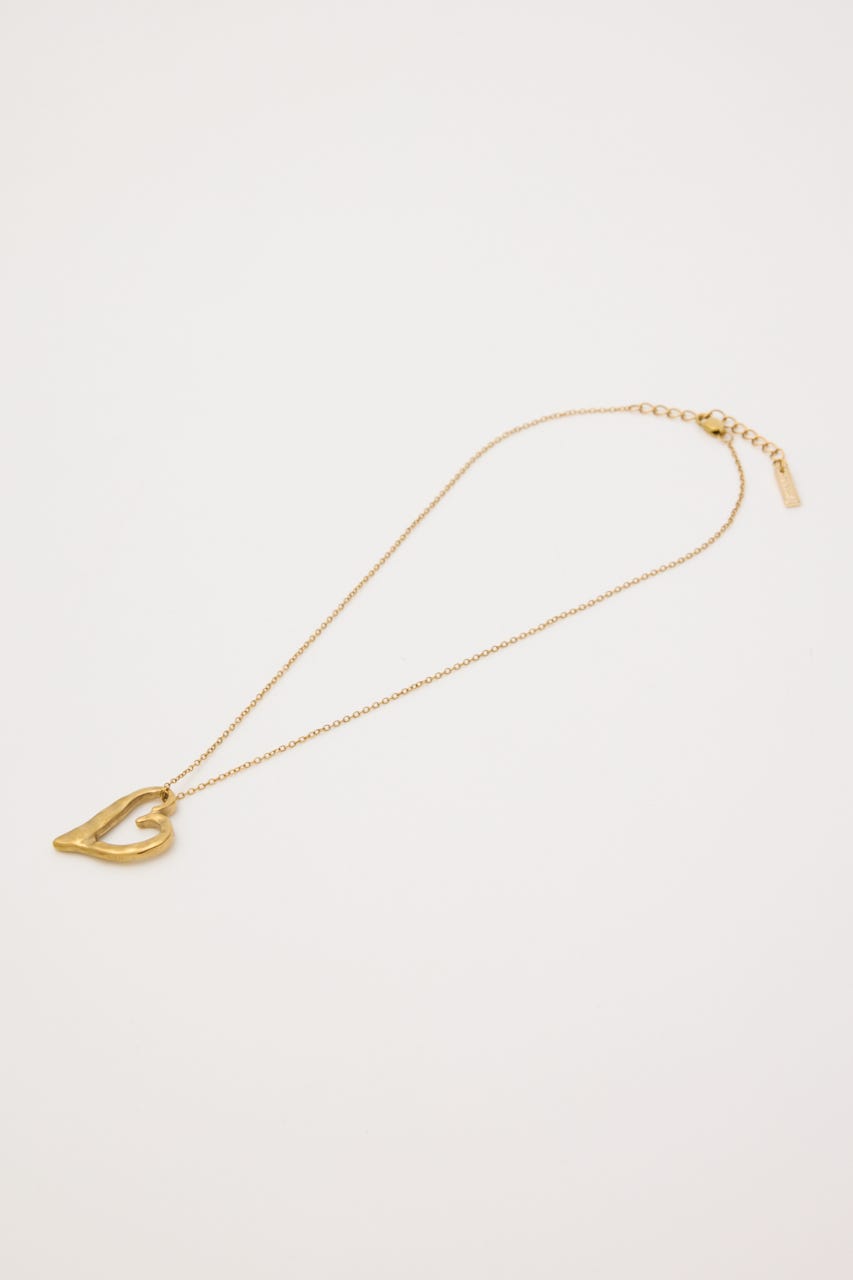 HEART MOTIF ネックレス GLD FREE
