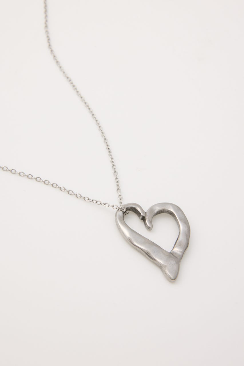 HEART MOTIF ネックレス SLV FREE