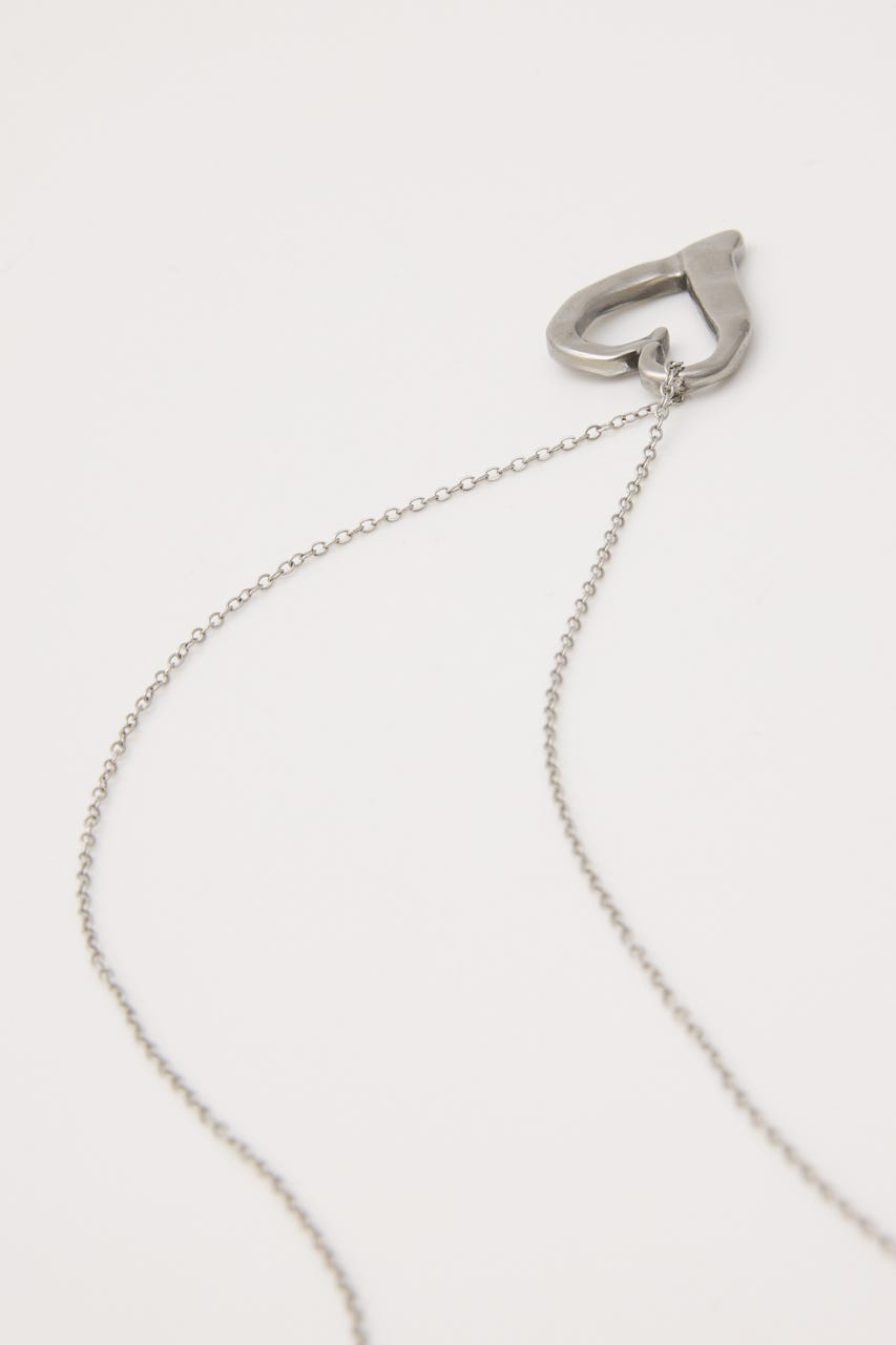 HEART MOTIF ネックレス SLV FREE