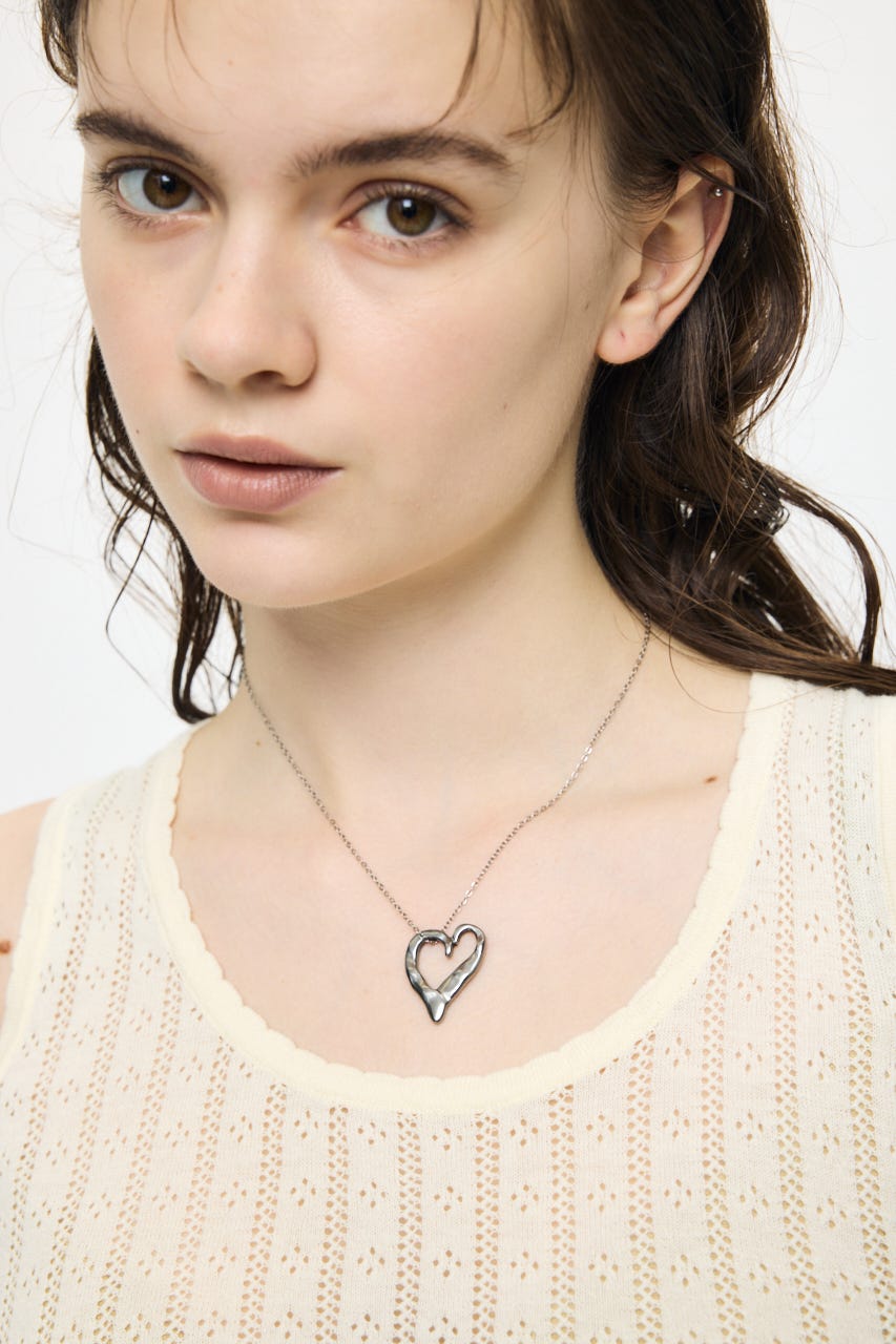 HEART MOTIF ネックレス SLV FREE
