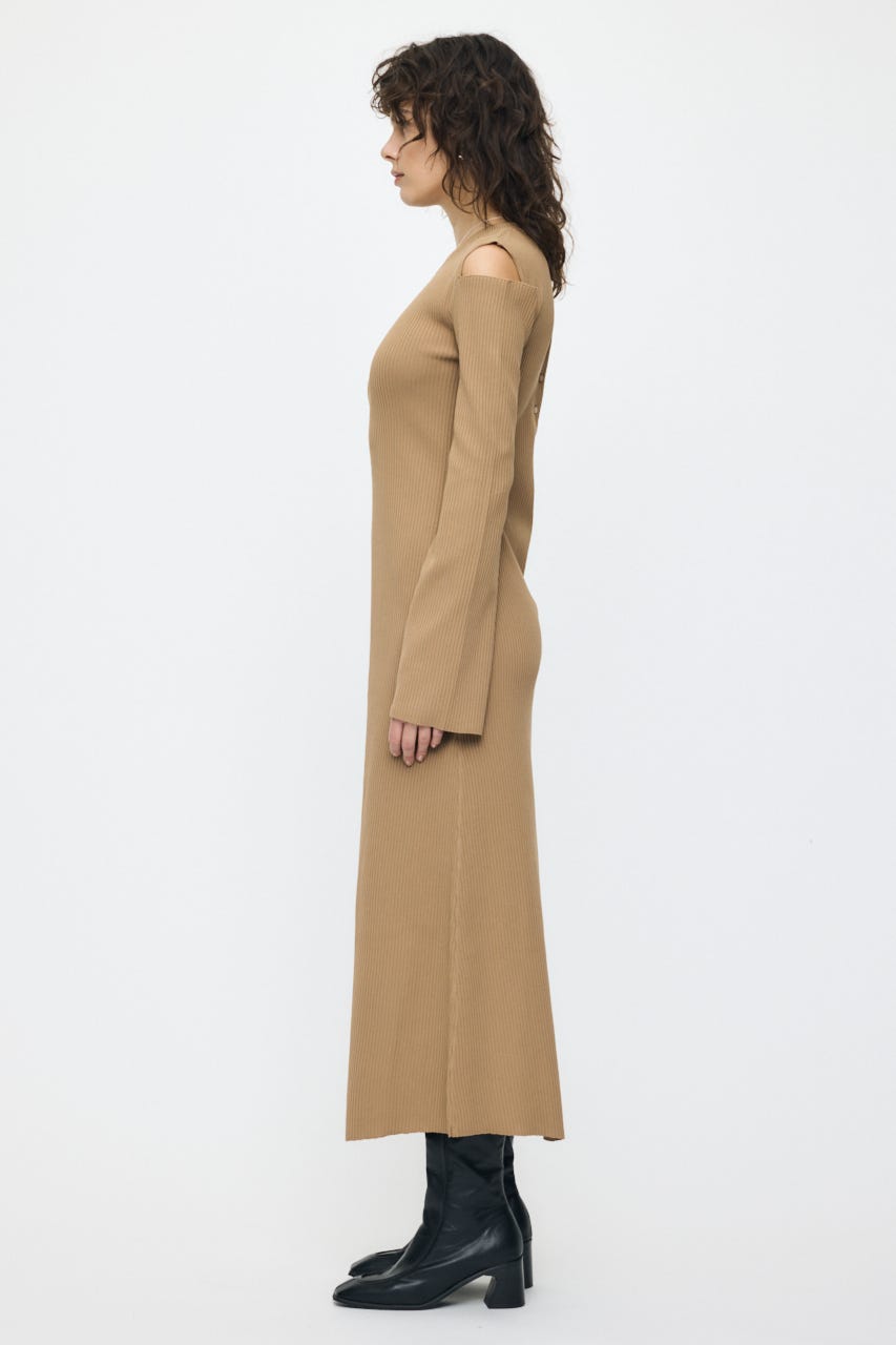 OPEN SHOULDER KNIT ドレス L/BEG 2