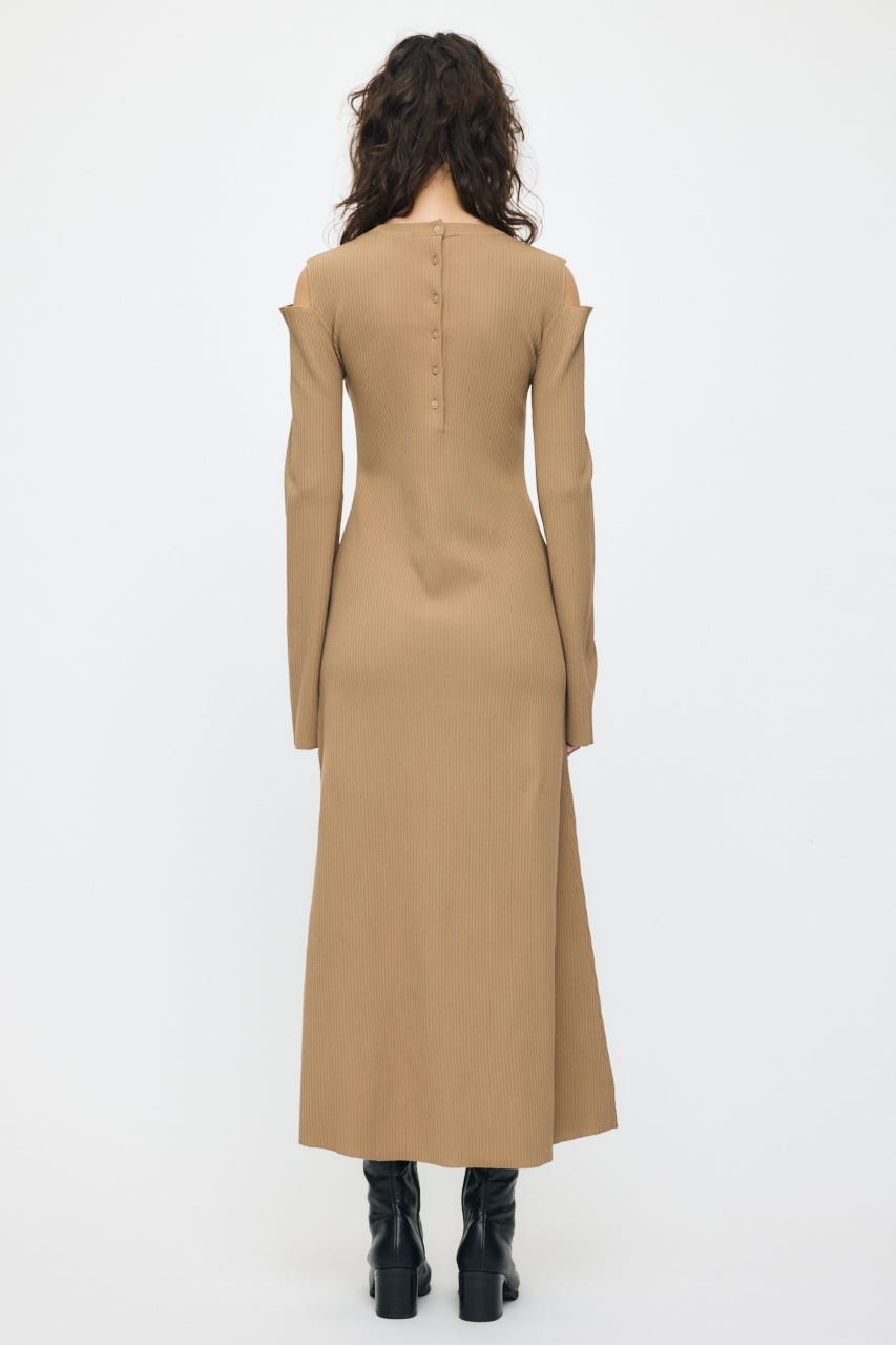 OPEN SHOULDER KNIT ドレス L/BEG 2