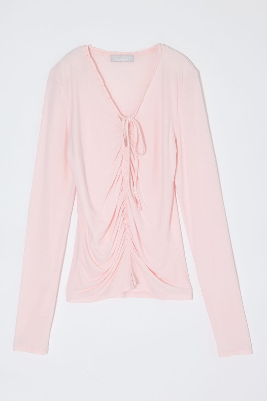 GATHER V/N  トップス L/PNK FREE