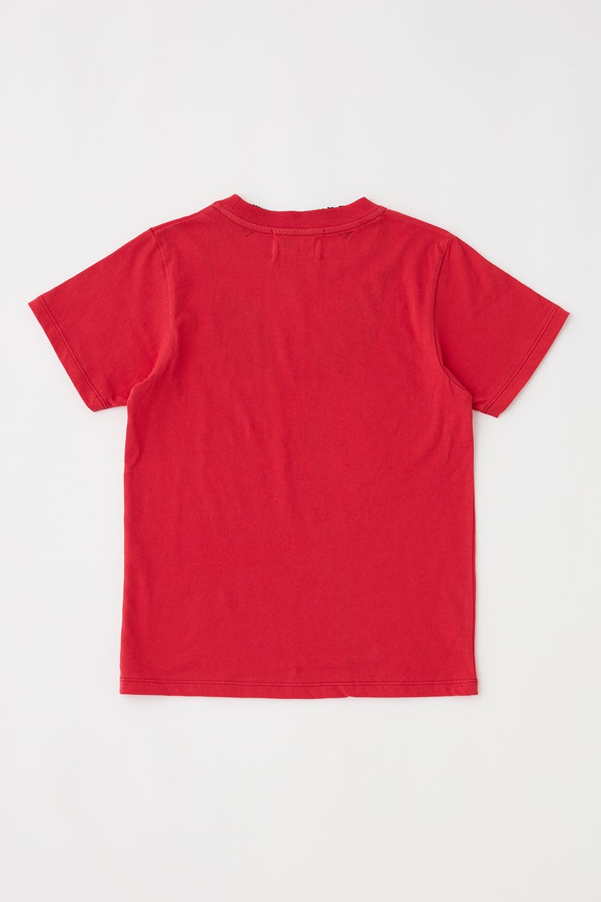 VQ TROMPE L'OEIL BABY ティー RED S