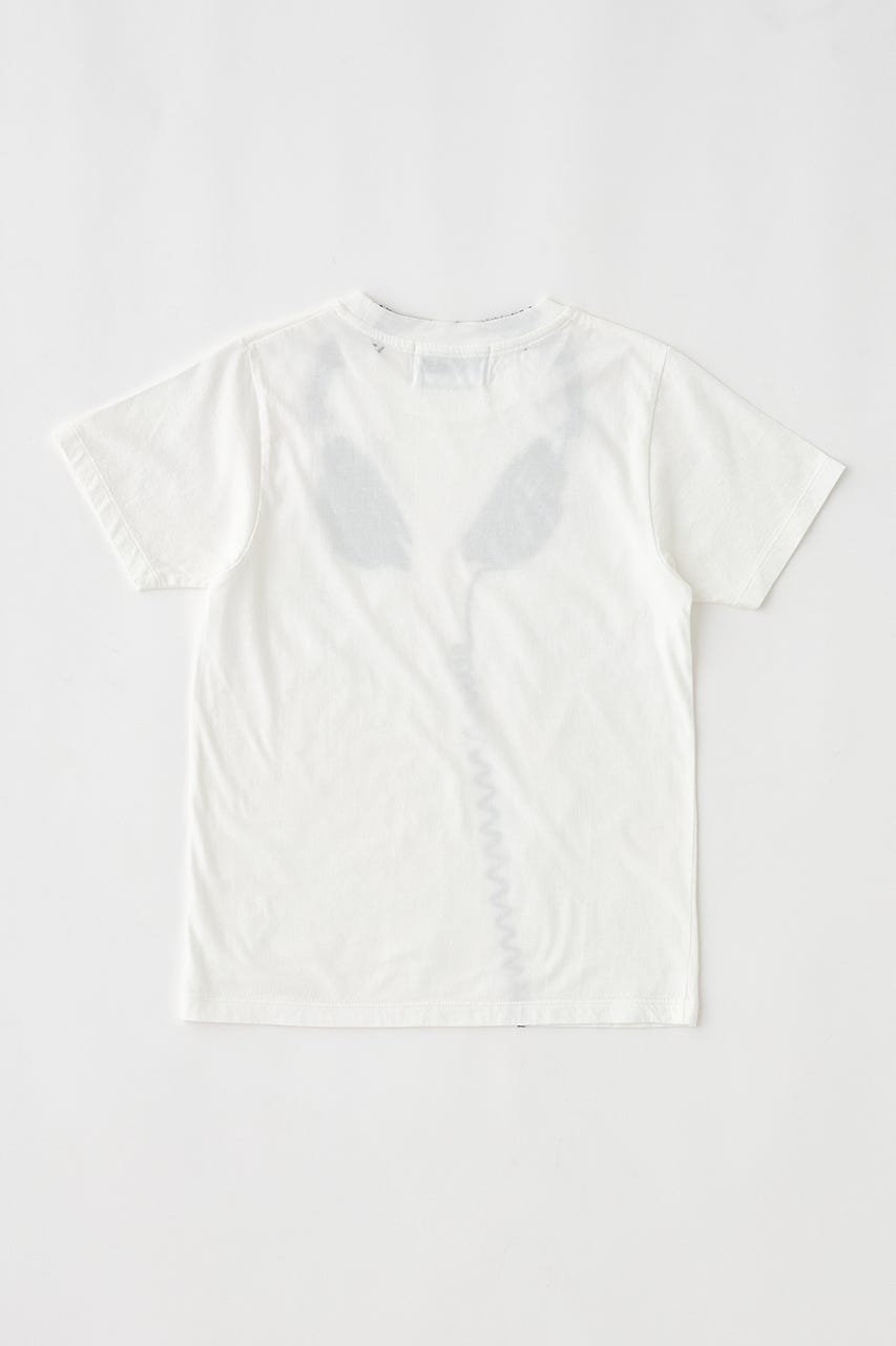 VQ TROMPE L'OEIL BABY ティー WHT S