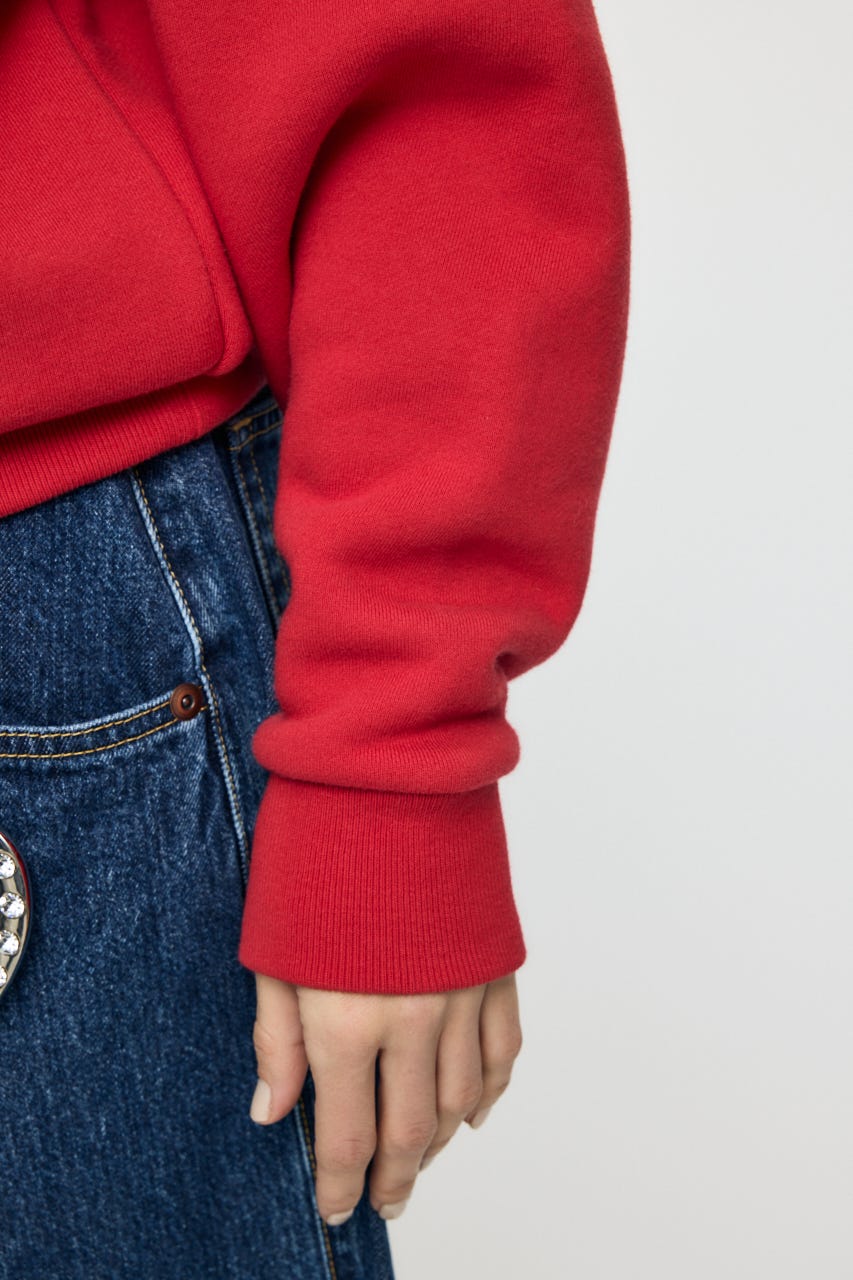 VQ OVERSIZED スウェットシャツ RED M