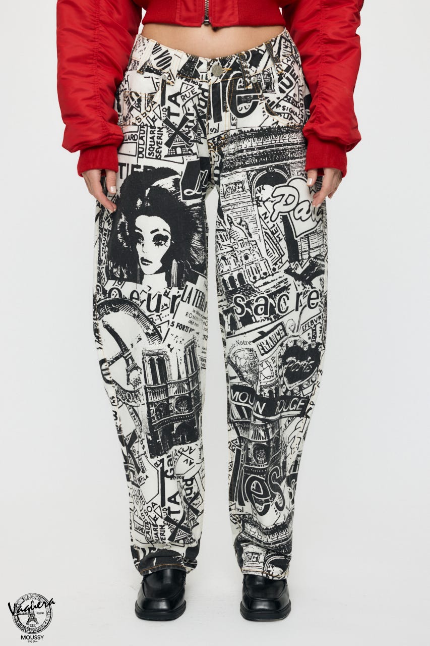 VQ PARIS SYNDROME ジーンズ Multi_1 25inch