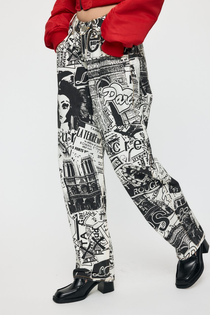 VQ PARIS SYNDROME ジーンズ Multi_1 25inch