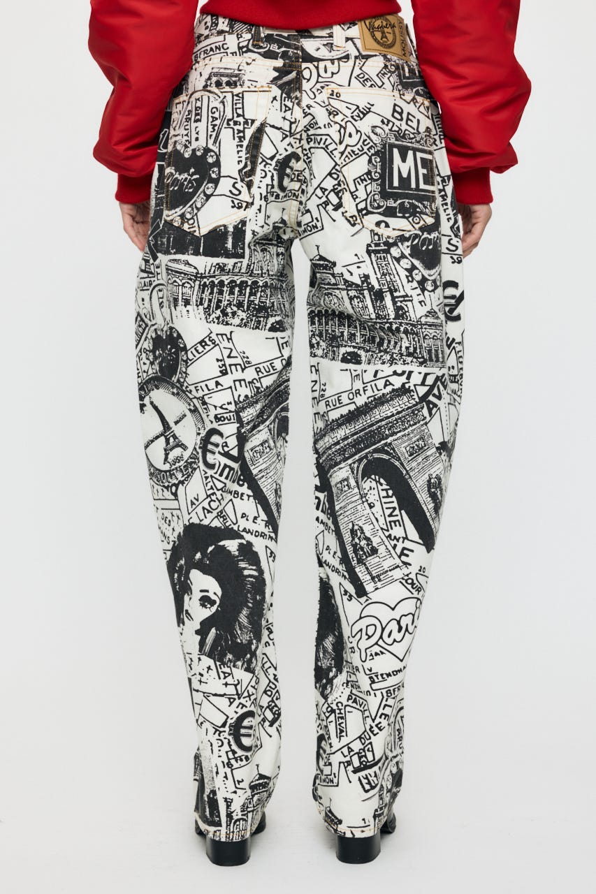 VQ PARIS SYNDROME ジーンズ Multi_1 25inch