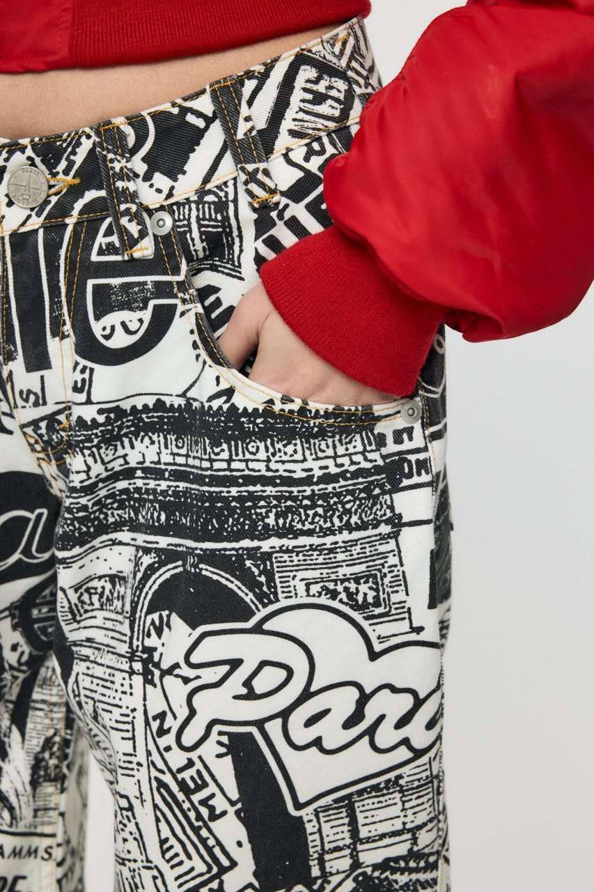 VQ PARIS SYNDROME ジーンズ Multi_1 25inch