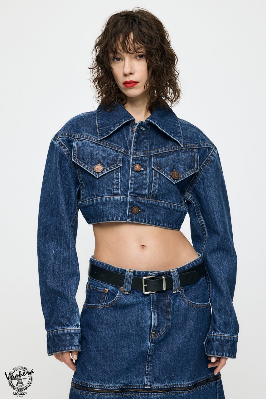 VQ DENIM ジャケット BLU S